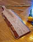 Faith Based Small Live Edge Charcuterie Board