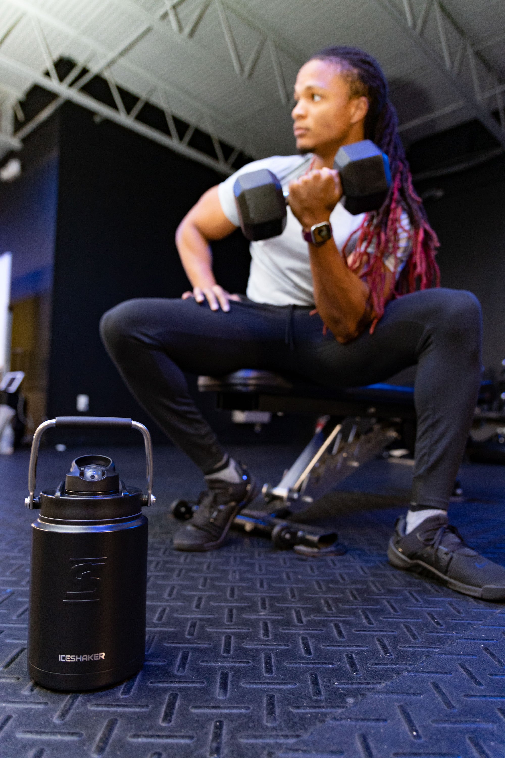 Faith Based Ice Shaker Half Gallon Jug 64 oz.