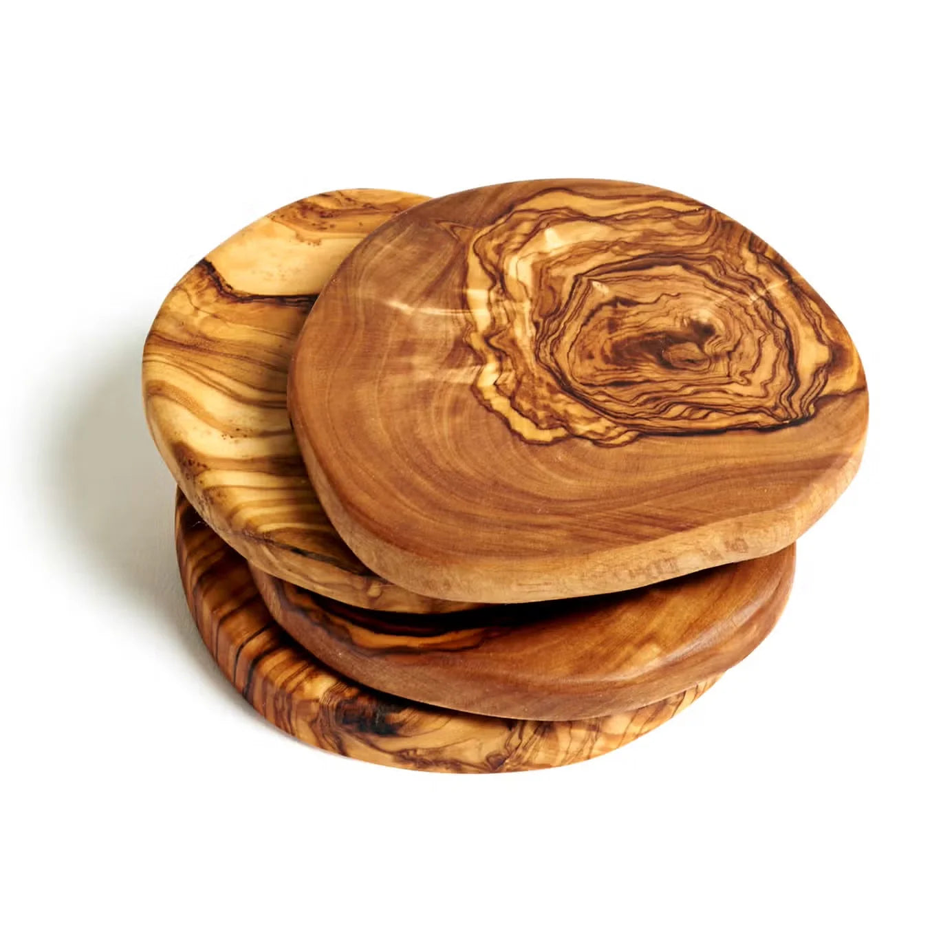 Faith Based Olive Wood Coasters