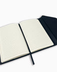 Personalized Black Magnetic Flap Journal