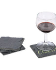 Personalized Square Slate Coasters